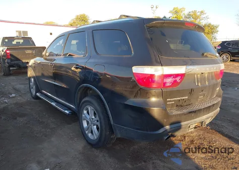 2011 Dodge Durango Crew from USA, damaged, VIN 1D4SE4GT8BC595041